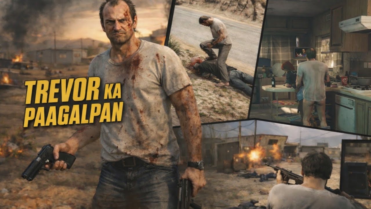 Trevor ka Pagalpan | GTA V Hindi Story – Mr. Philips #15