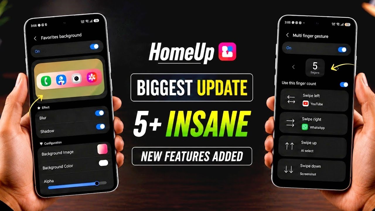 Samsung Home Up стал ПРОСТО БЕЗУМНЫМ! Добавлено 5+ НЕРЕАЛЬНЫХ новых функций | ОГРОМНОЕ обновление