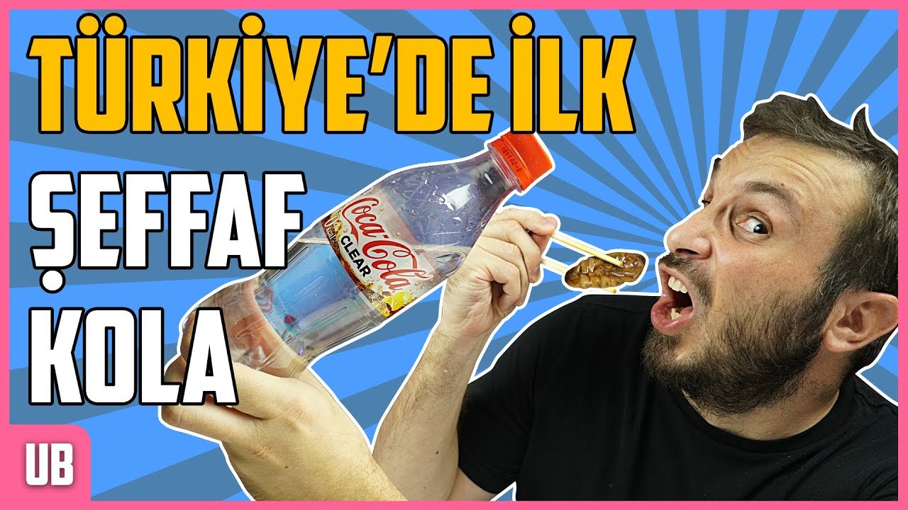 Hİ&Ccedil; ŞEFFAF KOLA G&Ouml;RD&Uuml;N&Uuml;Z M&Uuml;? | KORE JAPONYA ATIŞTIRMALIKLARI