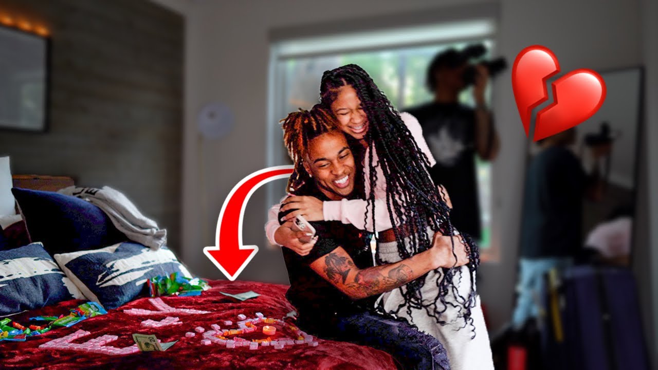 SURPRISING YANNI before I left for MIAMI *GOT EMOTIONAL*