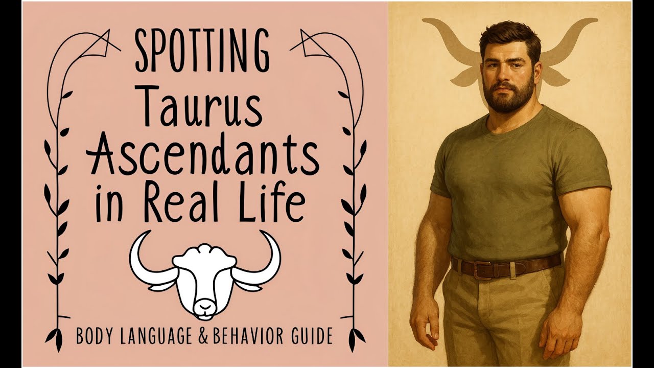 Spotting Taurus Ascendants in Real Life | Body Language & Behavior Guide