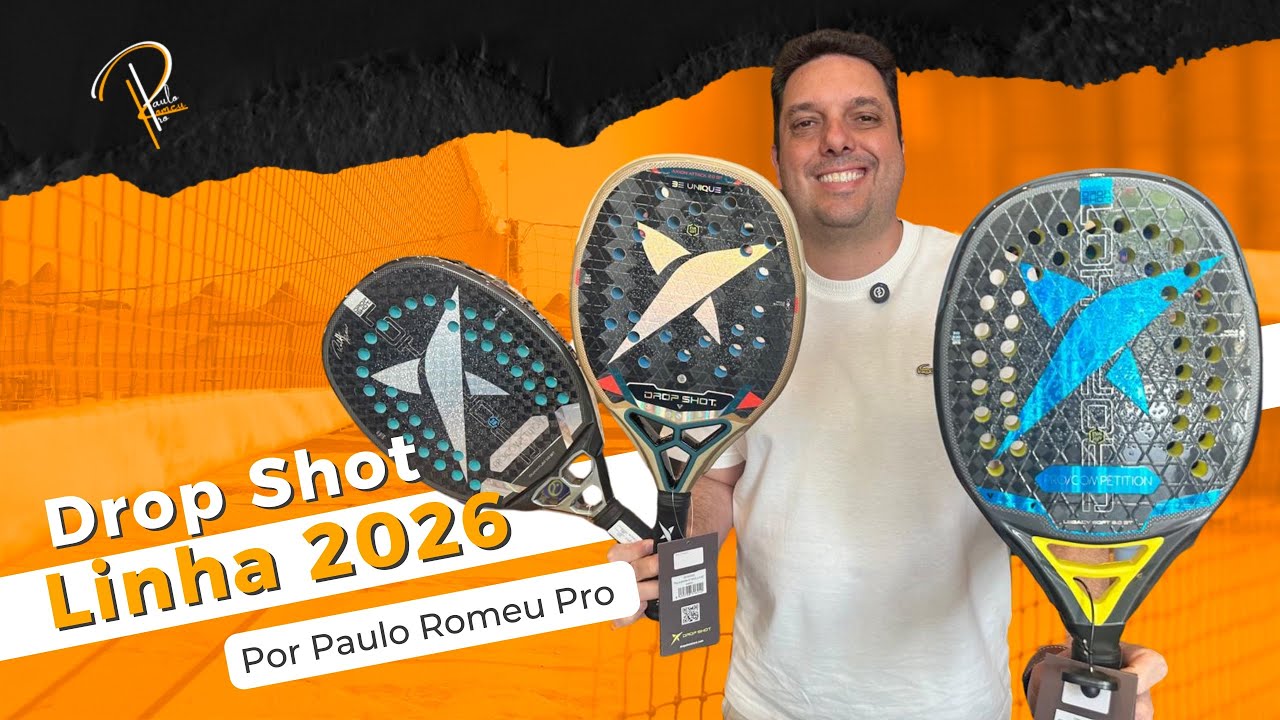 Nova coleção Drop Shot 2026