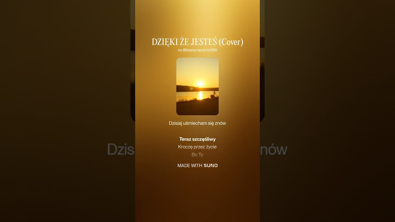 DZIĘKI ŻE JESTEŚ