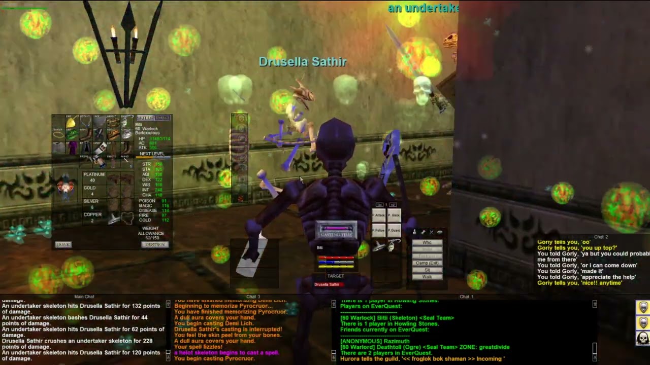 Drusella Sathir Solo Necro P99 Green