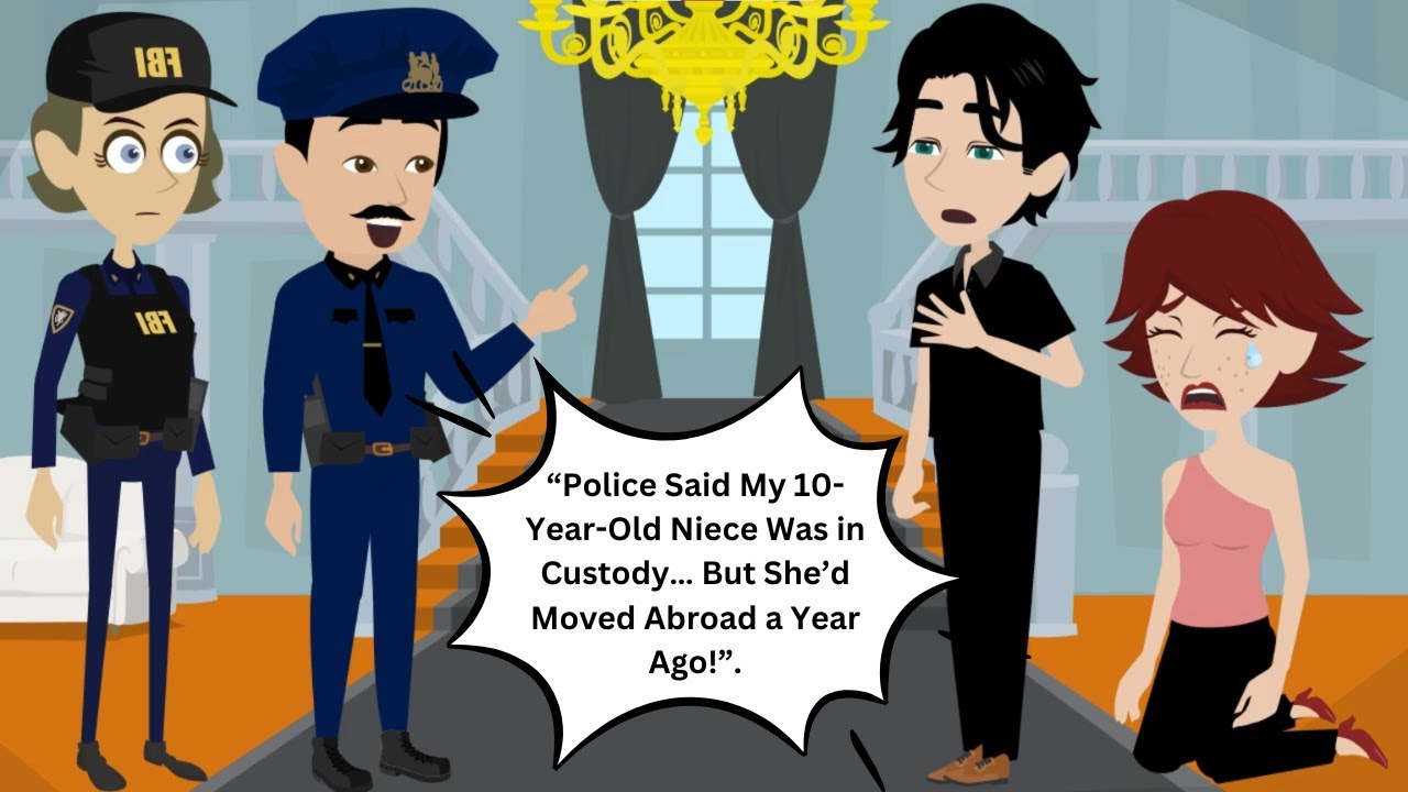 “Police Said My 10-Year-Old Niece Was in Custody… But She’d Moved Abroad a Year Ago!”