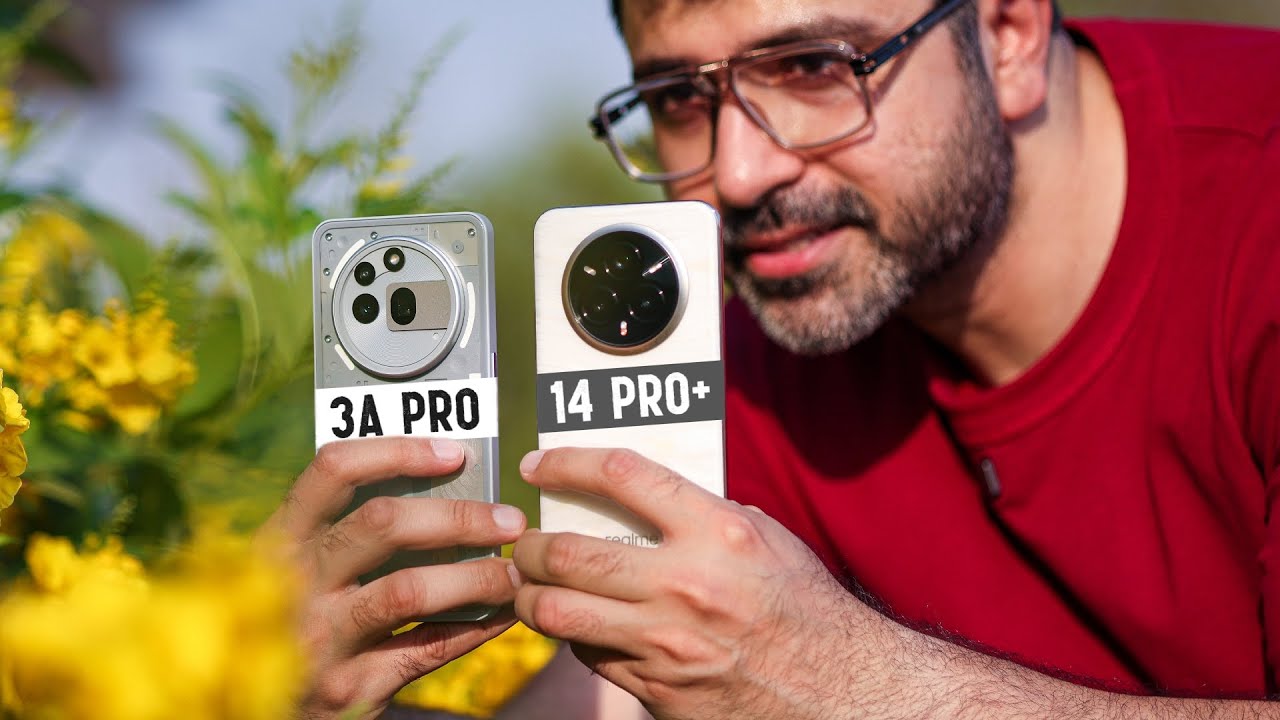 Nothing Phone 3a Pro vs Realme 14 Pro Plus CAMERA COMPARISON