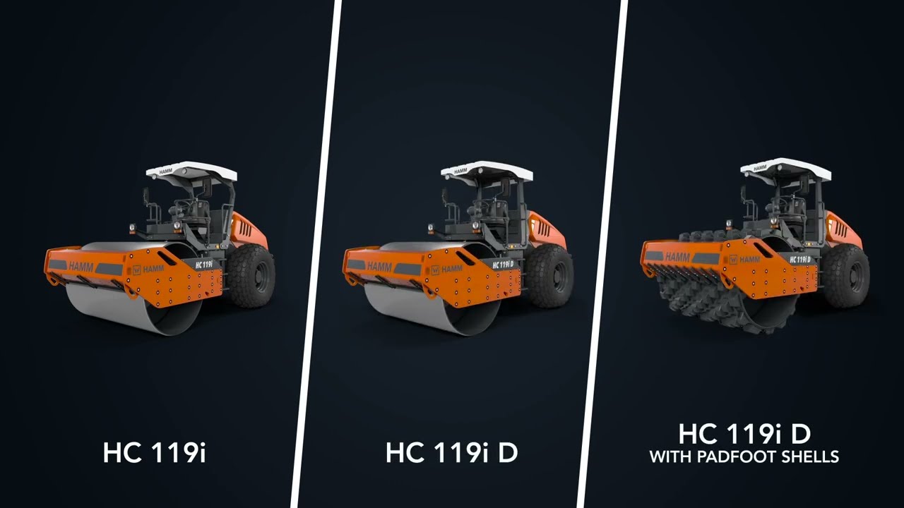 Hamm HC 119i with CEV Stage IV Engine-