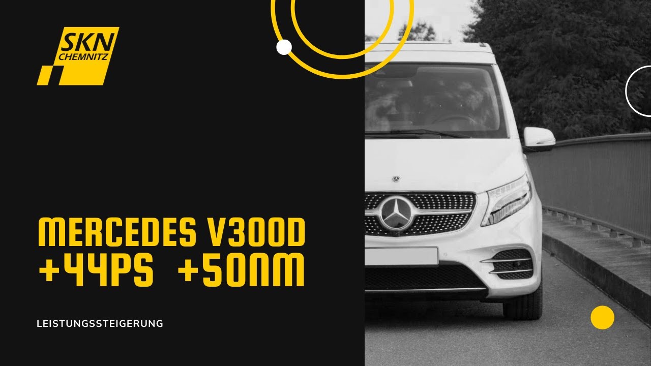Mit dem Bus, der Umwelt zuliebe - Mercedes V300d bekommt 44PS und 50Nm per Softwareanpassung