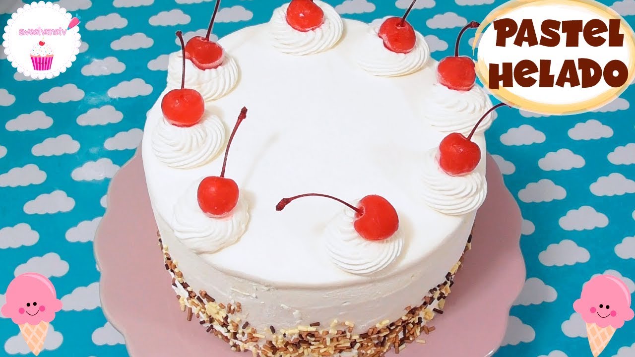 Si tienes helado prepara PASTEL HELADO NAPOLITANO delicioso💖  Postres de Vane