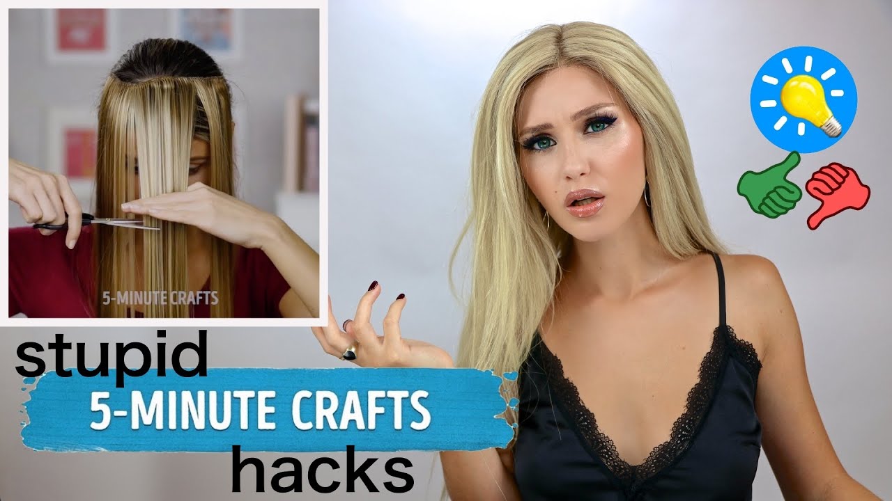 Reviewing More Stupid 5 Minute Crafts' Hacks