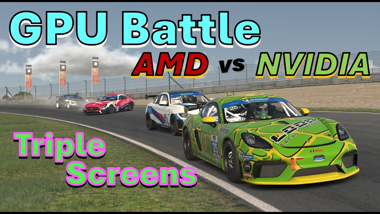 Radeon 6700xt vs. GeForce 3060ti in Sim Racing on Single & Triple Screens