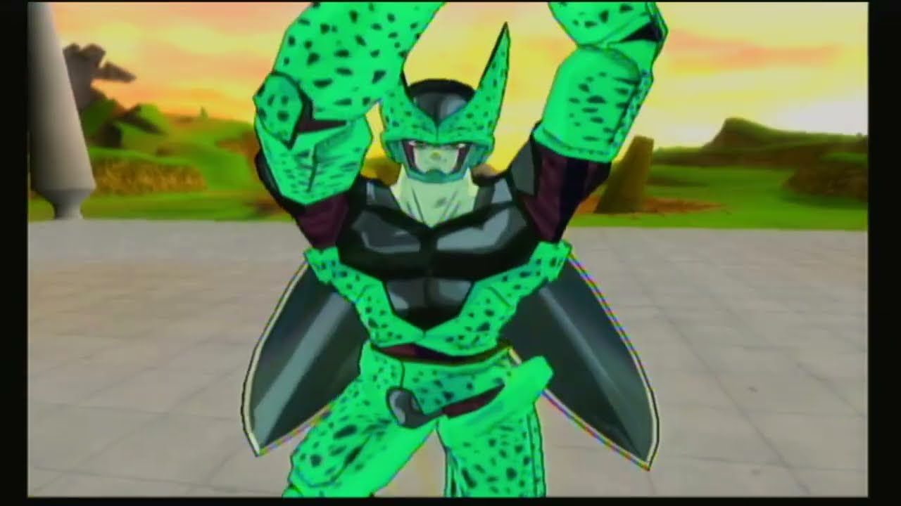 DBZ: Sparking! METEOR (Wii U) Cell Perfect vs Cell Perfect Form