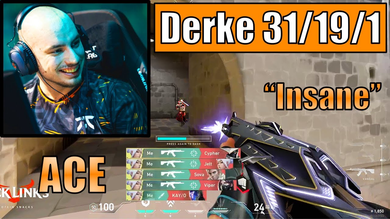 Fnatic Derke Come Back From 7-3 With An ACE ft. VIT Sayf | In Breeze | On Jett | VALORANT