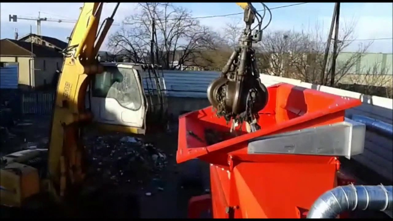 Steel cans and steel scrap recycling plant