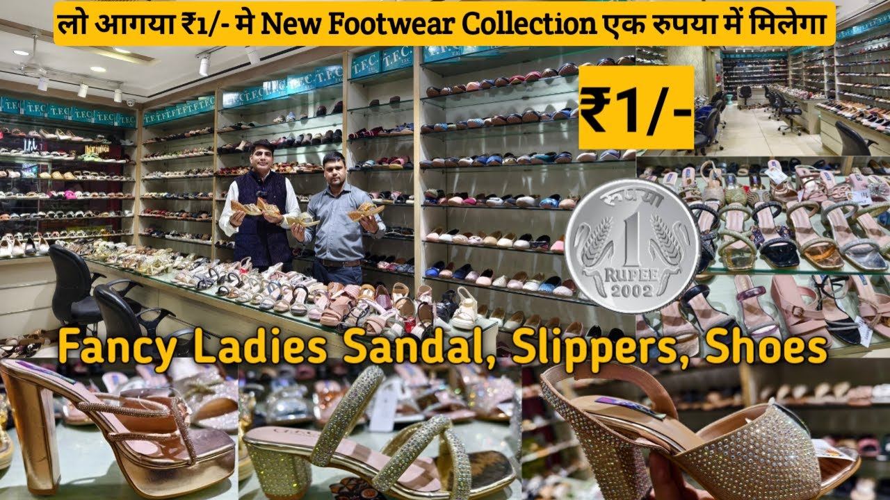 Agra Ladies Sandal Fancy Footwear Wholesale Market | Agra Footwear Shoes Shoes Slipper Manufacturer
