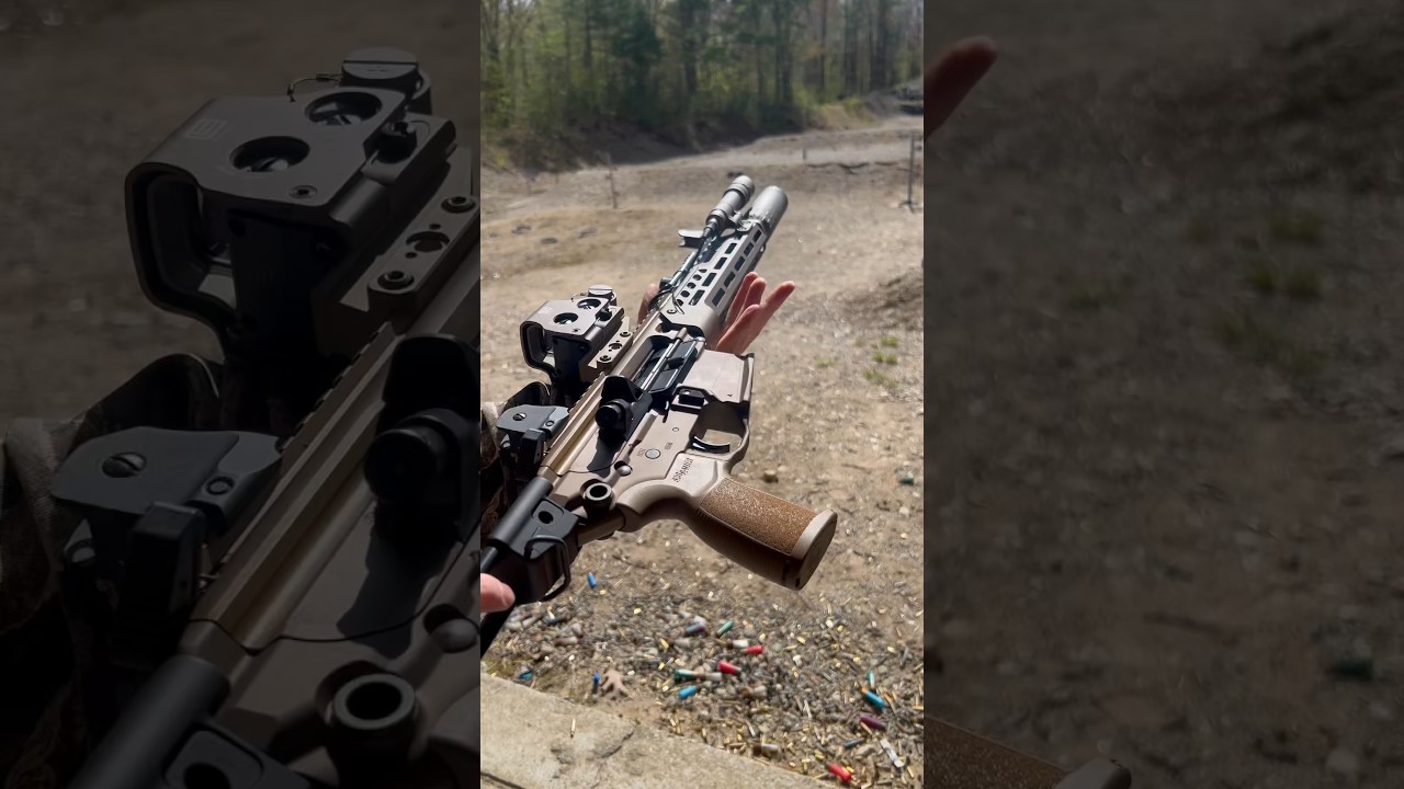 Full Auto Machine gun SIG MCX SPEAR!