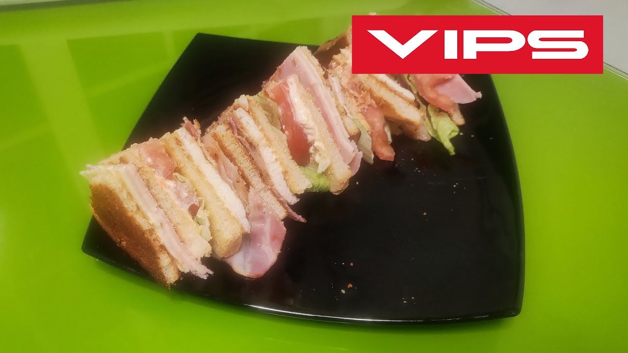 ¿Las personas ciegas cocinan? COCINA PARA CIEGOS, sándwich VIPS club