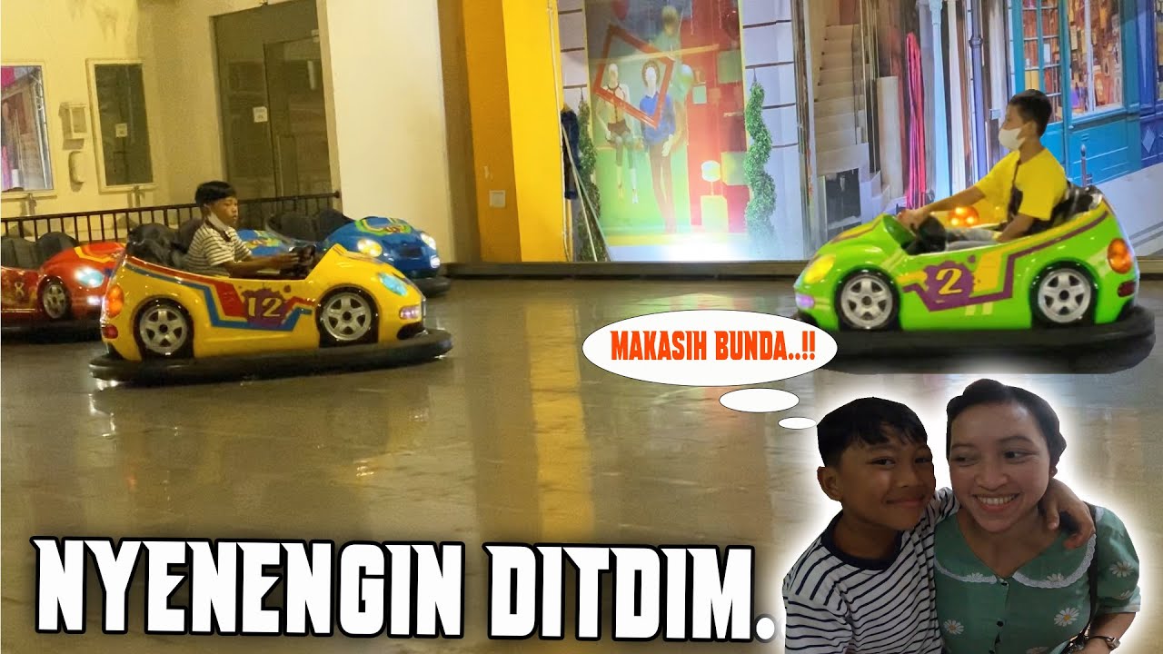 nyenengin ditdim, anter kak adit beli sepatu dan dimas pengen main ke wahana permainan