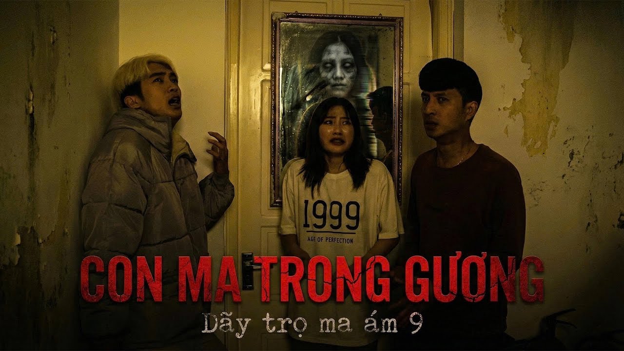 CON MA TRONG GƯƠNG - DÃY TRỌ MA ÁM 9 | Đại Học Du Ký - Phần 318 | Phim Ngắn Siêu Hài Hước Gãy TV
