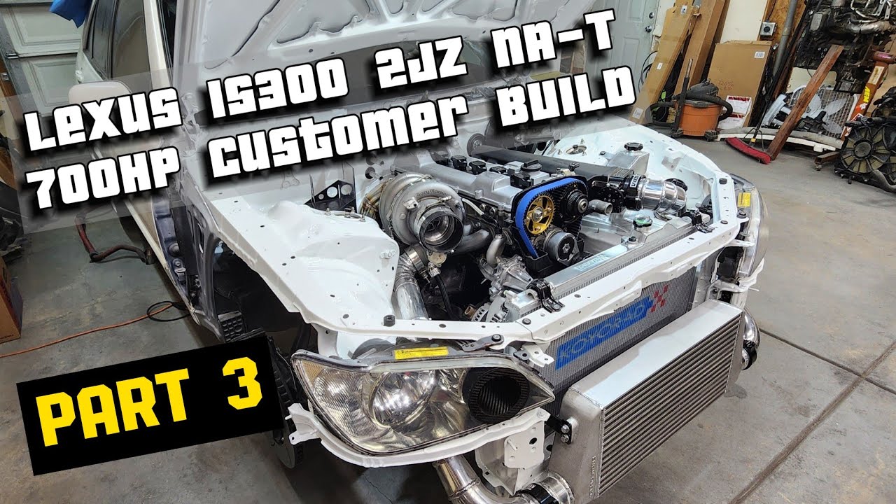 Lexus IS300 2JZ NA-T 700 л.с. Сборка по индивидуальному заказу, часть 3.