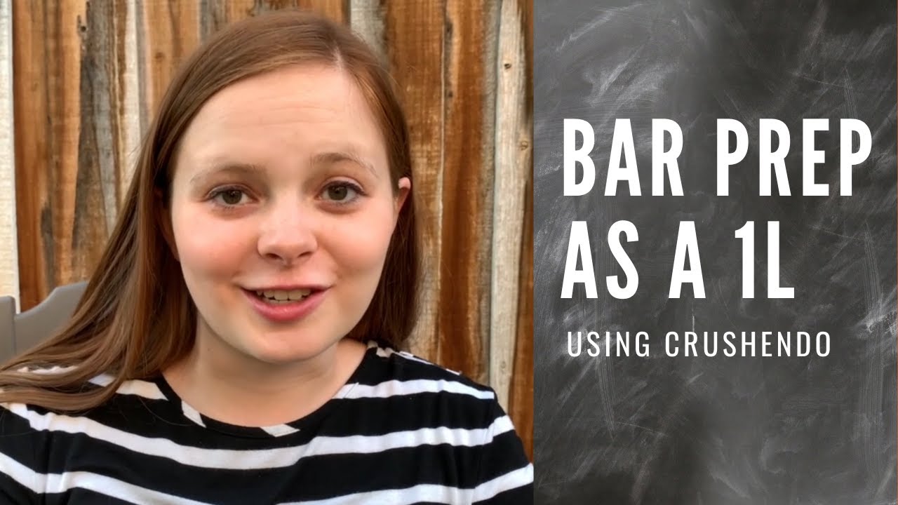 Using a Bar Review Course as a 1L? Yes! Enter Crushendo Bar Prep
