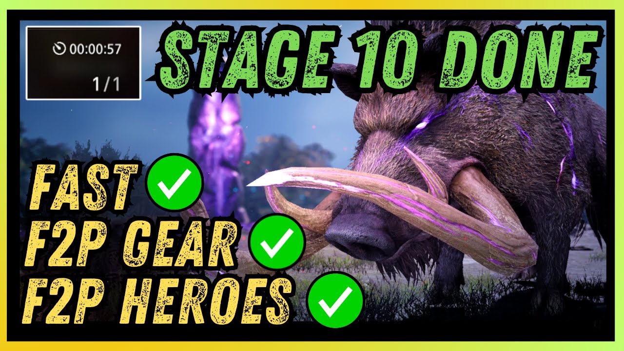 💥 Another HUGE MILESTONE 💥 F2P Plain Of Beasts Penveid 10 Team GUIDE | King Arthur: Legends Rise