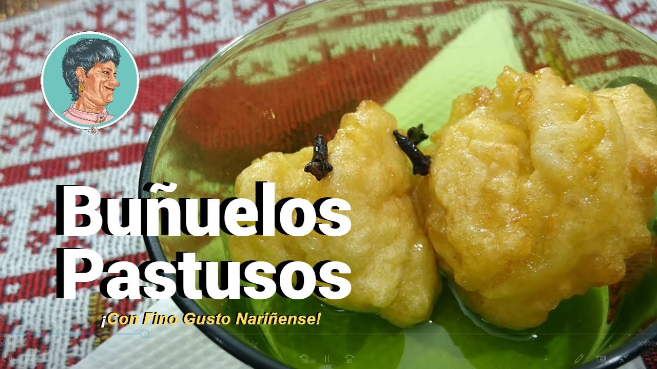 BUÑUELOS PASTUSOS por Rosario Narváez Rivadeneira T-3