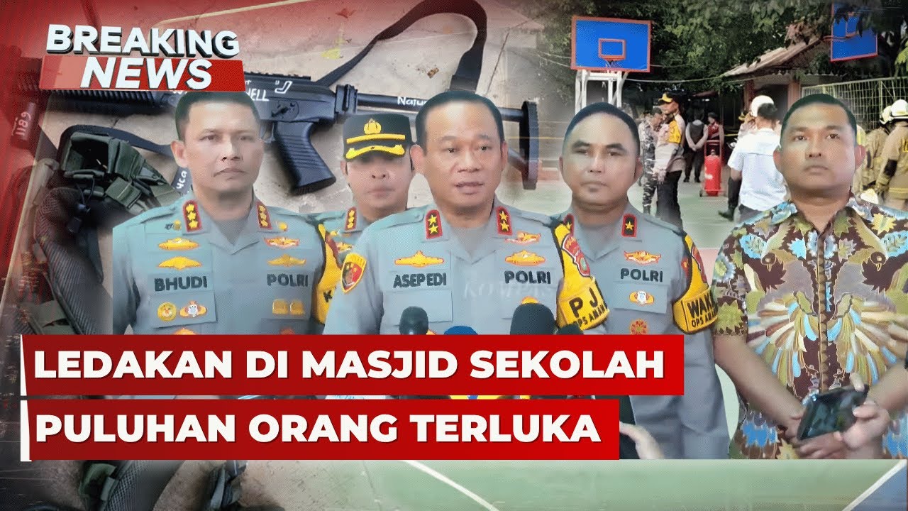 BREAKING NEWS - Ledakan di Masjid SMAN 72 Kelapa Gading Jakarta, Puluhan&nbsp;Orang&nbsp;Terluka