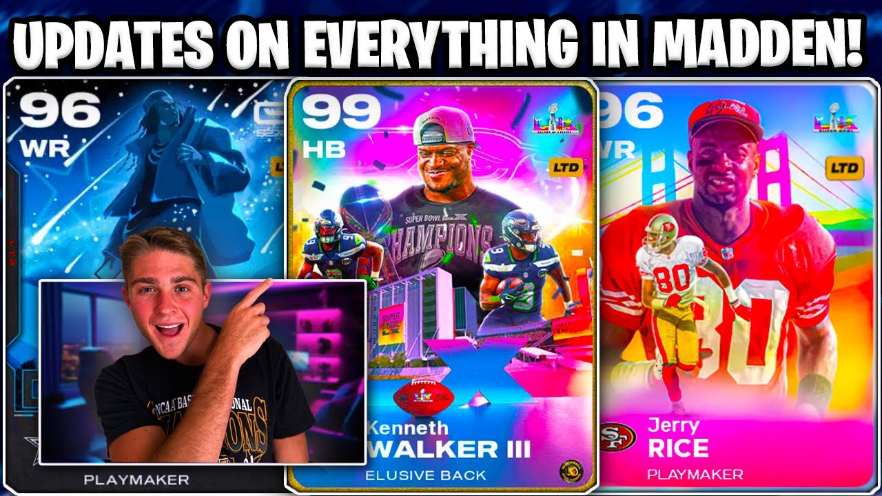 UPDATES ON EVERYTHING IN MADDEN 26! 99 OVR MVP KENNETH WALKER! GENKI FORCE LEAKS + MORE!