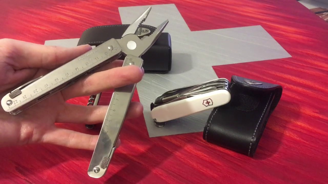 Victorinox Swiss Tool X Plus vs  Cybertool 41