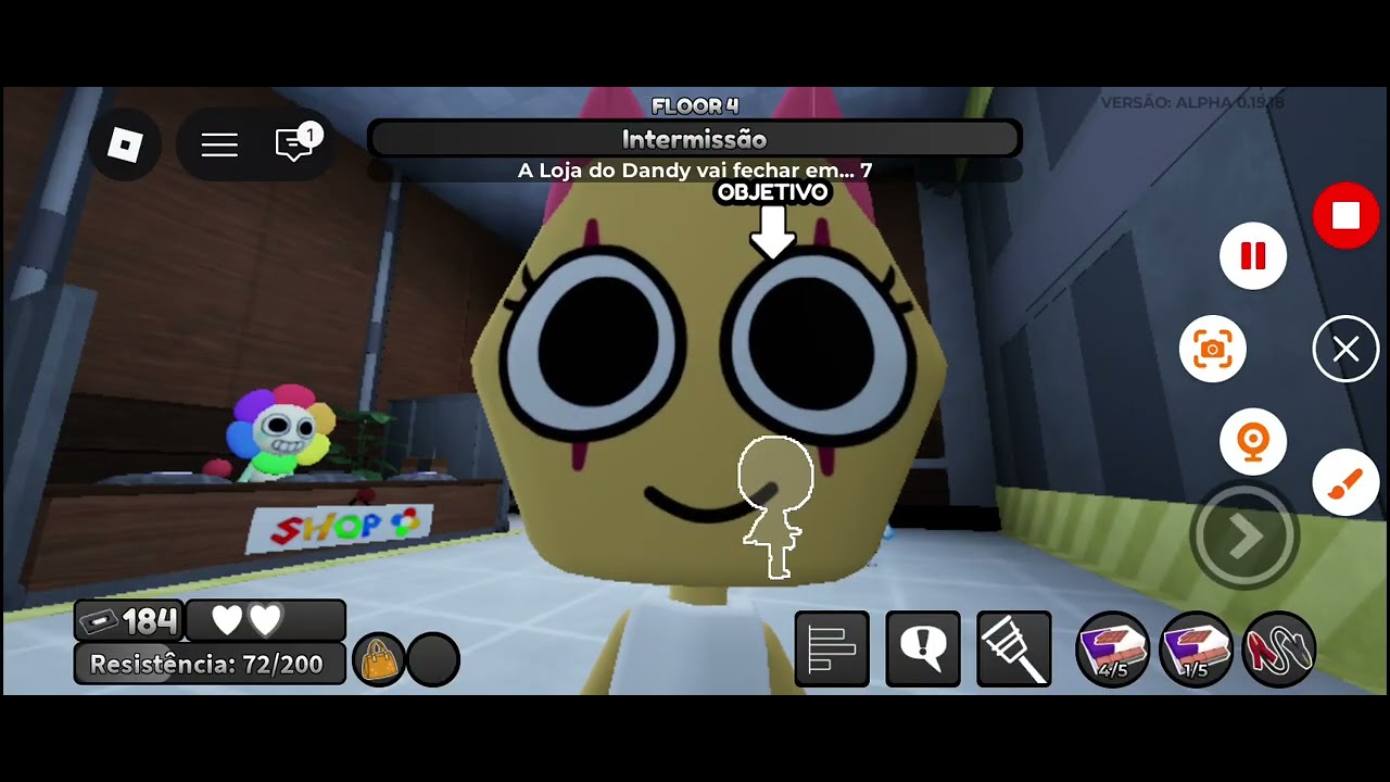 Uma Shelly galinha #game #roblox #jogandoagora #omundodedandy #viral #fy 