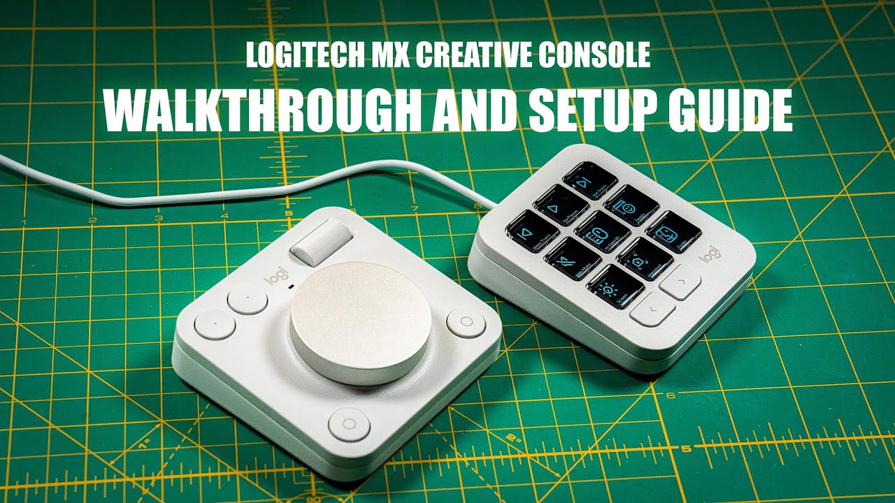 Распаковка, пошаговое руководство и руководство по настройке консоли Logitech MX Creative