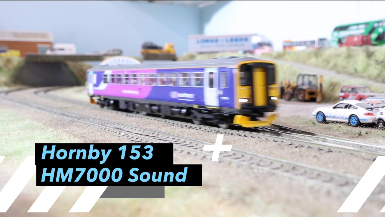 Hornby 153 With The New HM7000 153 Sound Installed, Great Value DMU DCC Sound!