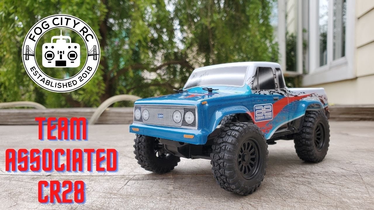 Team Associated CR28.  1/28 Scale Trail Truck.  Unbox and Run