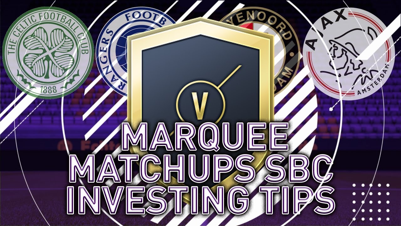 FIFA 17 SBC Marquee Matchups Trading Tips
