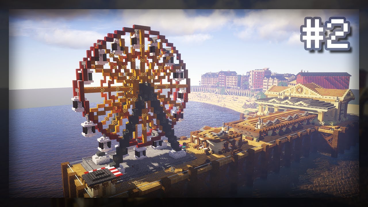 Minecraft City #2 - The Pier [Timelapse]