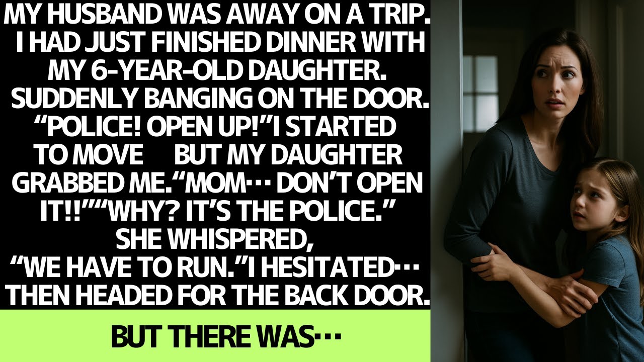 My daughter screamed not to open the door… but someone was already waiting.