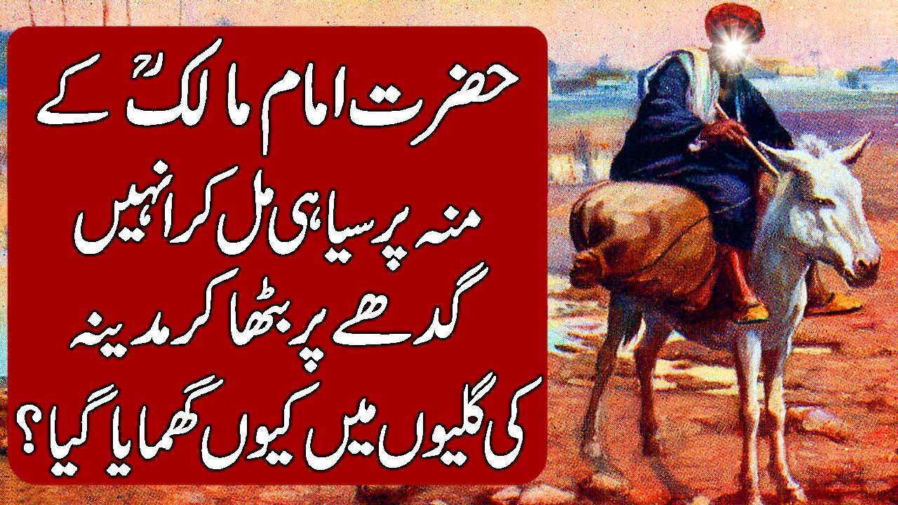 History & Biography of Imam Malik ibn Anas in Hindi & Urdu.