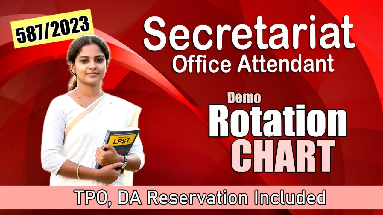 Secretariat OA Complete Rotation Chart - 587/2023