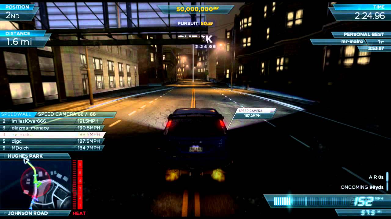 Ford Focus RS500 vs Hennessey Venom GT Spyder (Need for Speed Most Wanted)