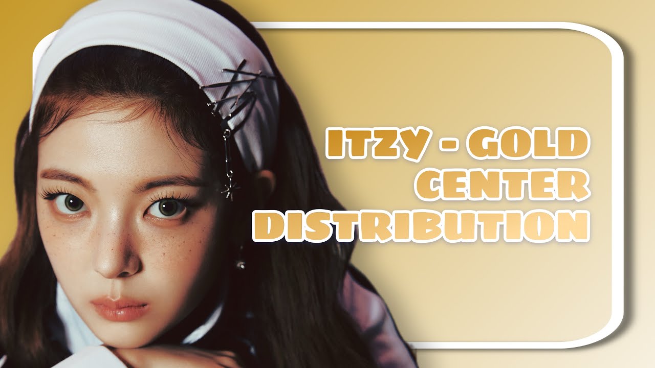 ITZY - GOLD - CENTER DISTRIBUTION