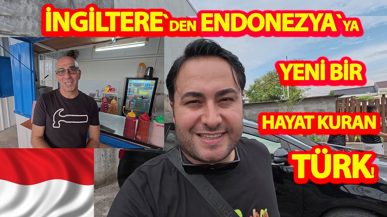 İNGİLTERE`DEN ENDONEZYA`YA YENİ BİR HAYAT KURAN TÜRK!-ARTIK EVLİ MUTLU VE İŞİMDEYİM!#endonezya