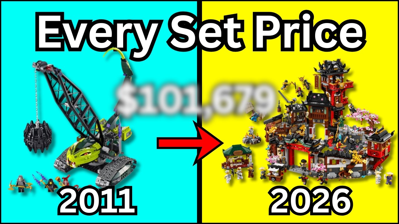 How Much Would It Cost To Buy Every Ninjago Set Ever? (INSANE)