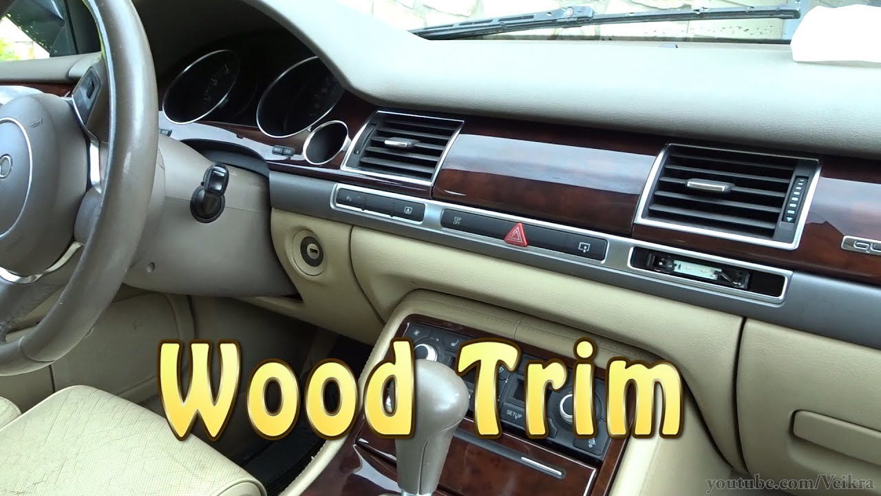 How to remove MMI screen trim. audi a8 d3