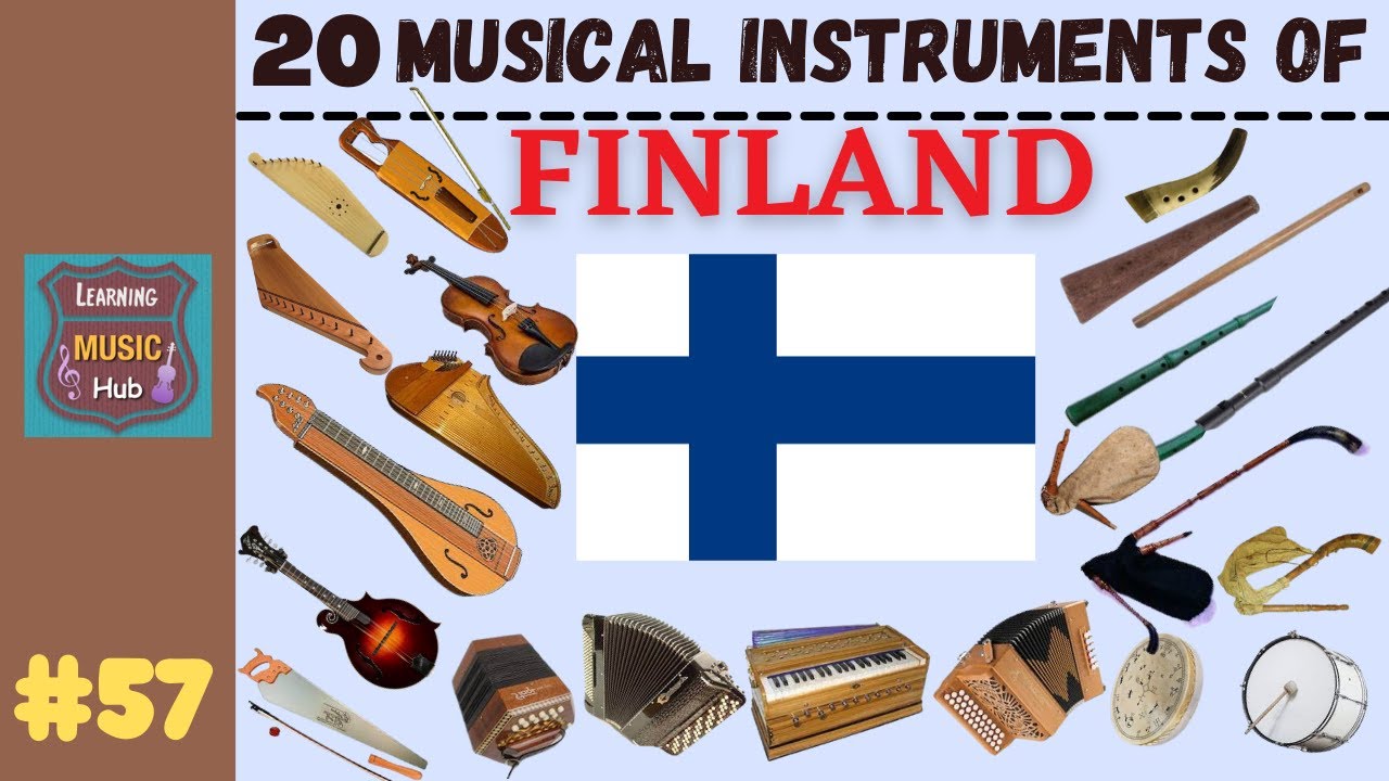 20 MUSICAL INSTRUMENTS OF FINLAND | LESSON #57 |  LEARNING MUSIC HUB