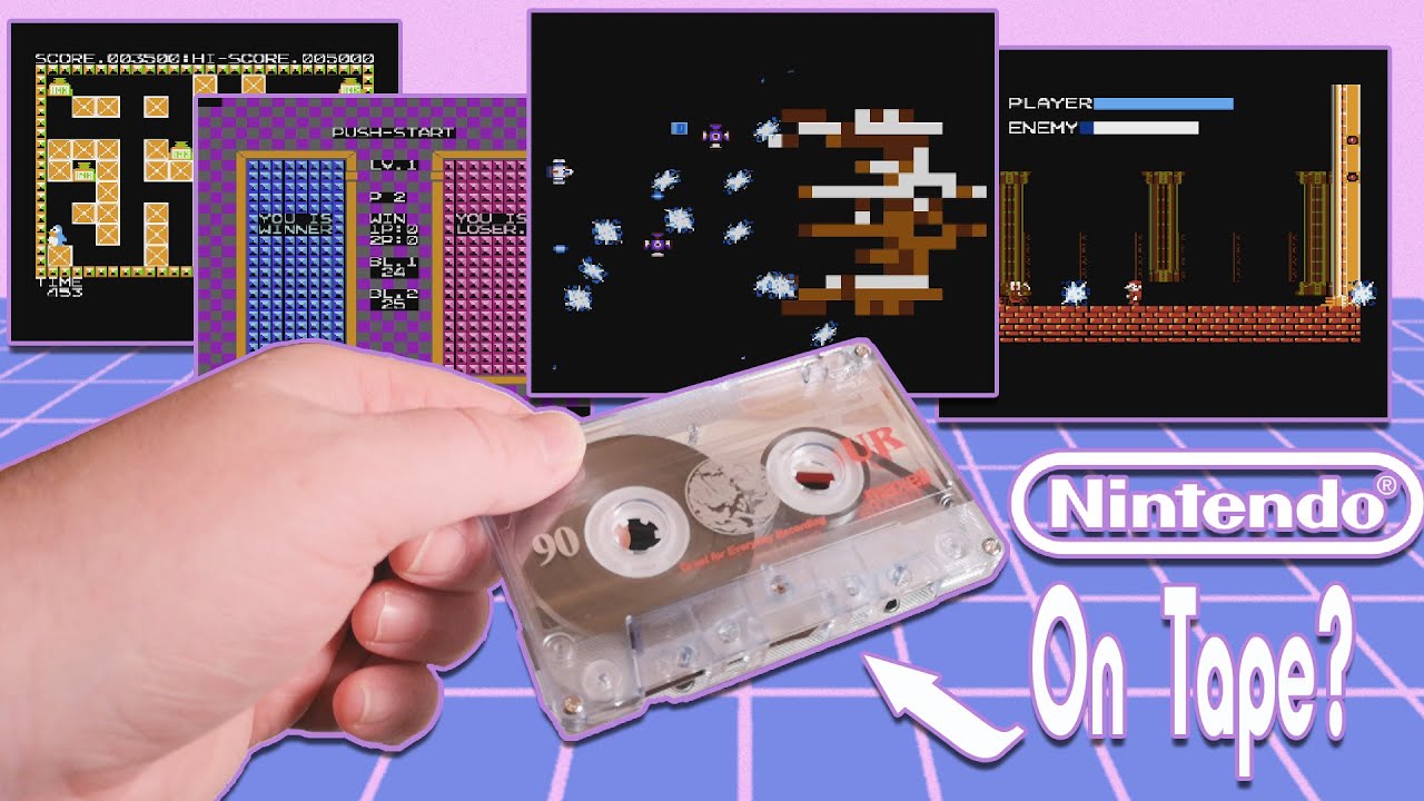 NES Games On Tape