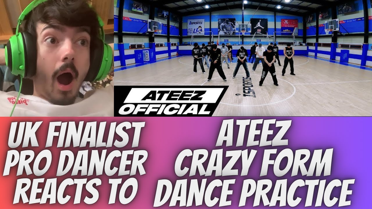 UK FINALIST PRO DANCER REACTS TO ATEEZ CRAZY FORM DANCE PRACTICE REACTION *THE CHOREO IS AMAZING!!*