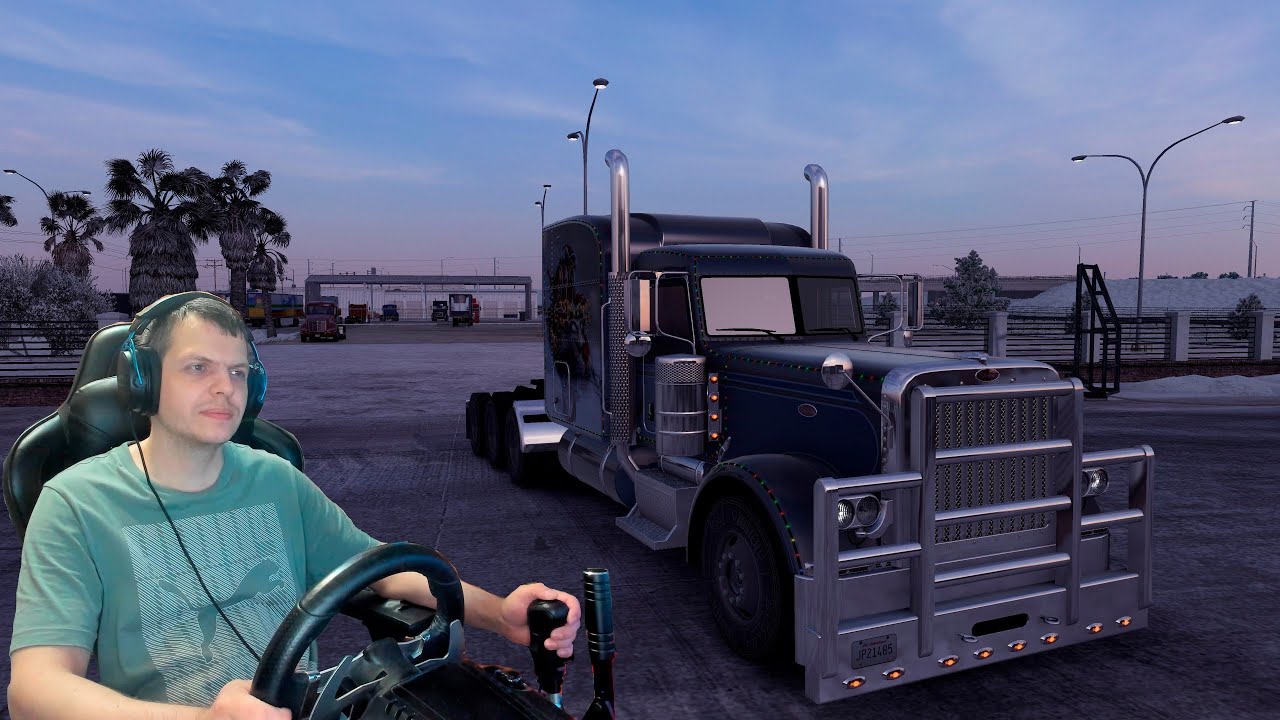 ✨✨Ночь по дорогам Америки. Стрим  с Ильей Странником! American Truck Simulator✨✨