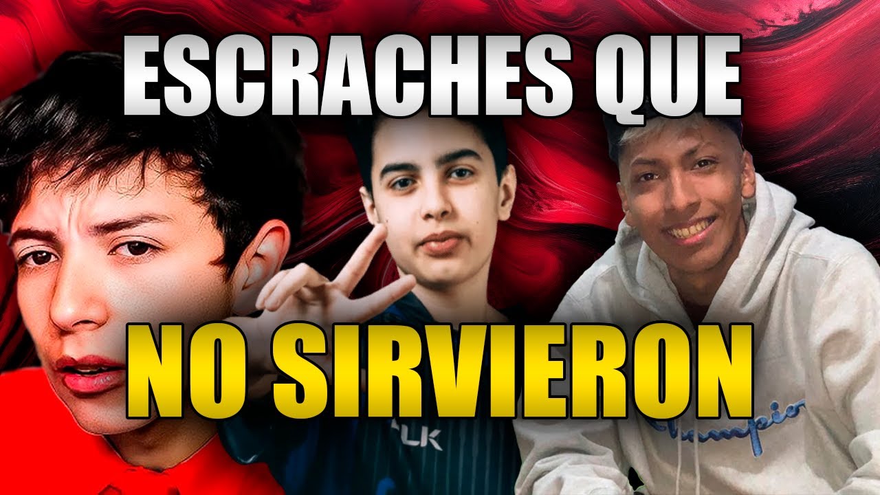 ESCRACHES A YOUTUBERS/STREAMERS QUE NO SIRVIERON DE NADA