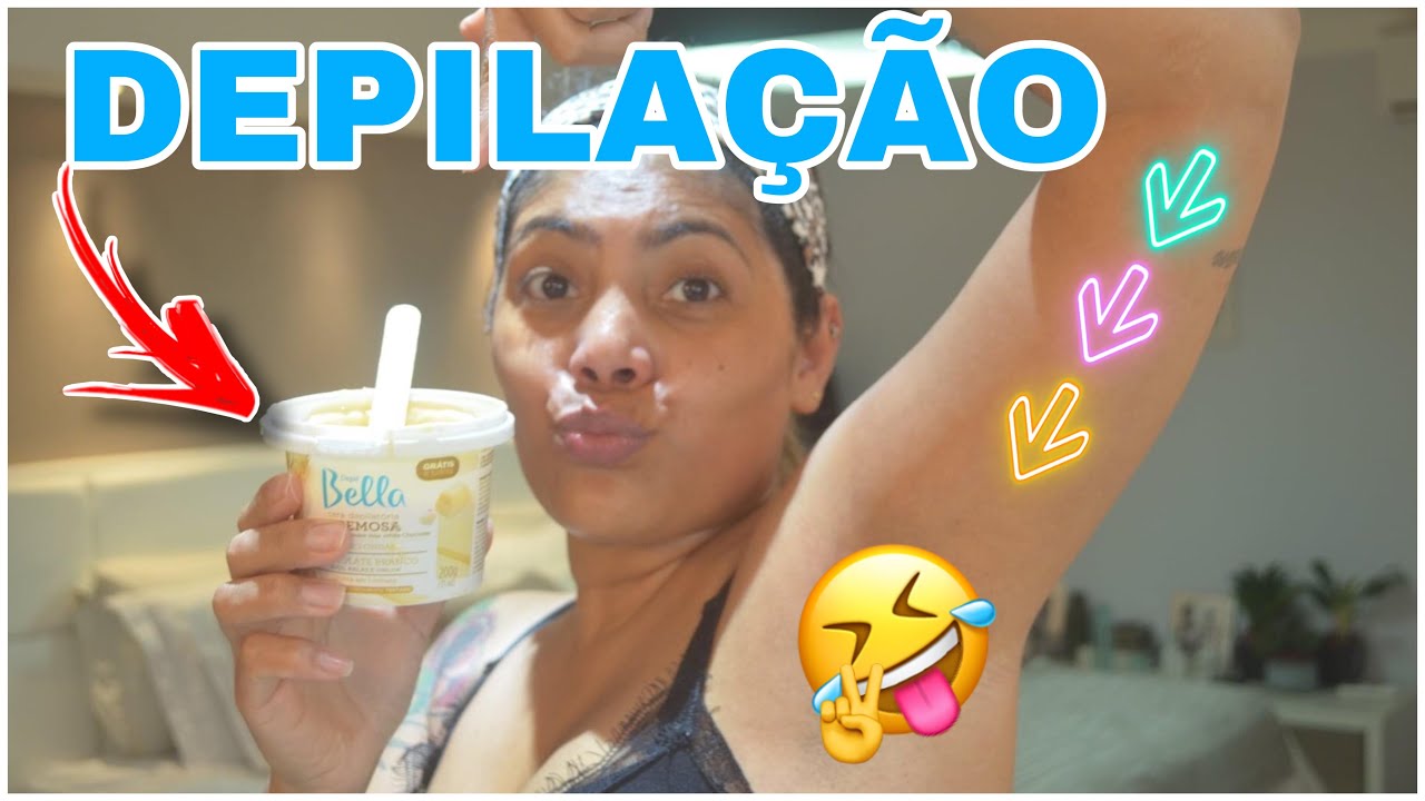 DEPILANDO COM CERA CREMOSA DE MICRO-ONDAS DEPIL BELLA AS AXILAS | ROSE INÁCIO OFICIAL